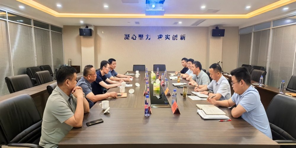 利辛縣供銷(xiāo)合作社聯(lián)合社領(lǐng)導(dǎo)赴綠葉集團(tuán)座談交流