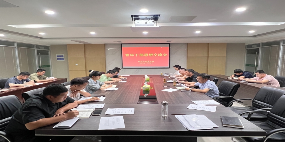 綠葉集團(tuán)組織召開(kāi)青年干部思想交流會(huì)